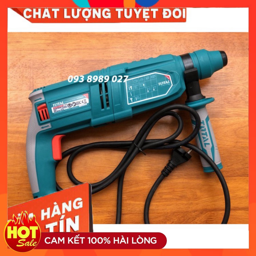 [chính hãng] MÁY KHOAN BÊ TÔNG 3 CHỨC NĂNG TOTAL 800W ( 2019 ) nguyên zin nhé các bác [cam kết chất lượng]