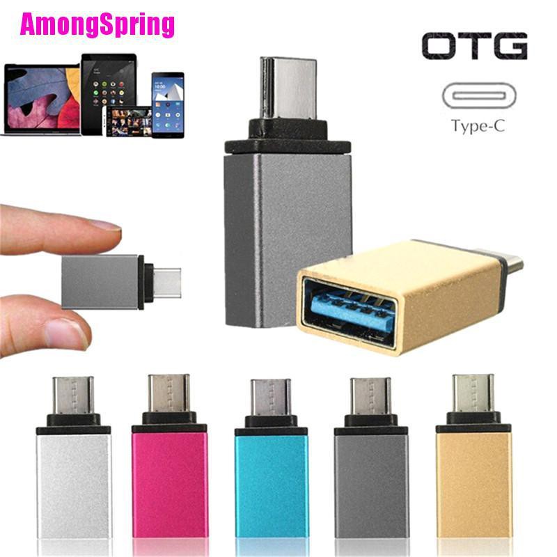 Đầu chuyển đổi đồng bộ dữ liệu từ giắc cắm usb type c sang cổng cắm usb 3.0 dành cho điện thoại Macbook