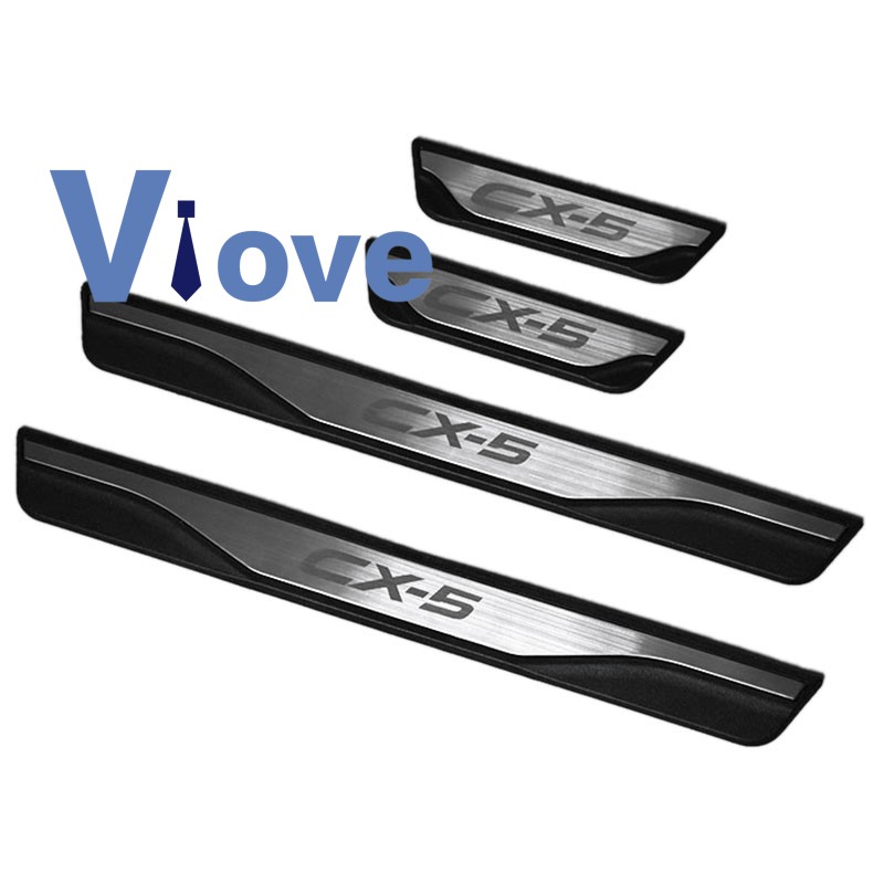For Mazda Cx-5 Cx5 2013 2014 2015 2016 Door Sill Stainless Steel