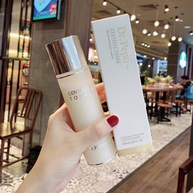 Nước Hoa Hồng Dr. Pepti + Centella Toner Dưỡng Da Căng Bóng Nhập Khẩu Hàn Quốc
