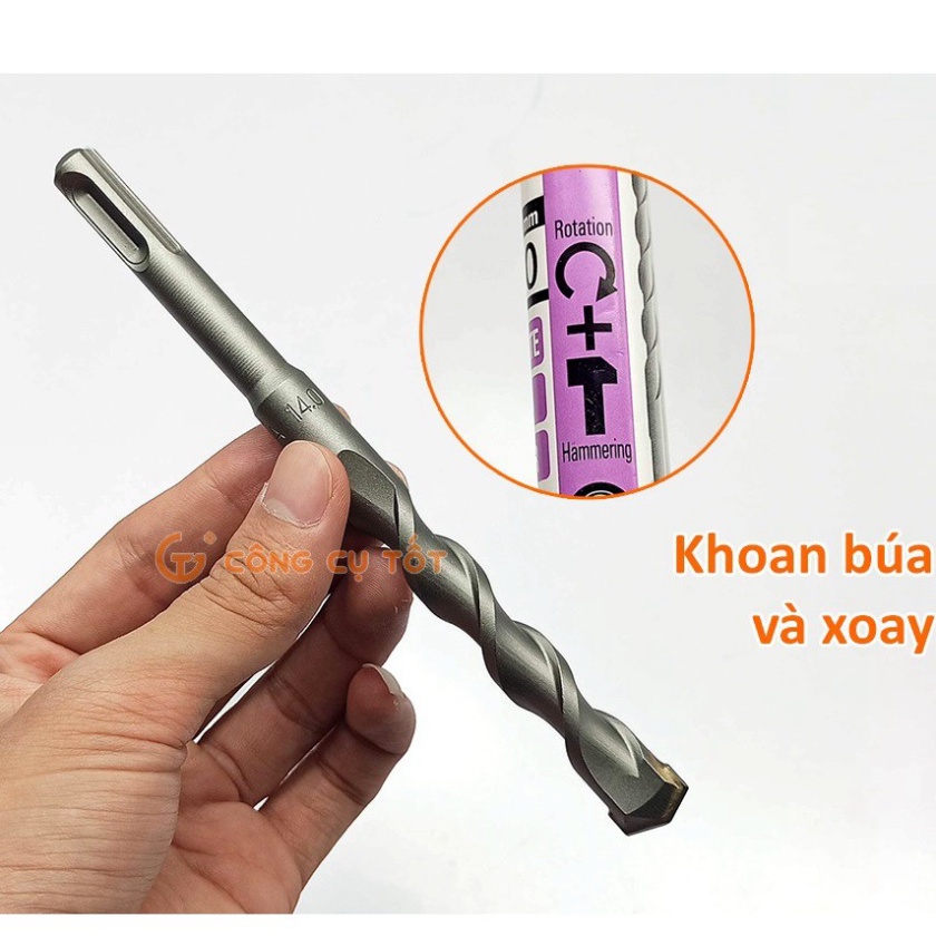 Mũi khoan bê tông chuôi gài Unika Nhật Bản SDSK