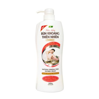Sữa tắm bùn khoáng thiên nhiên Fango TKC 820gr dưỡng làm sạch da với dược liệu, bùn khoáng và tinh dầu
