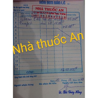 Vitamin E 400 IU hộp 100 viên