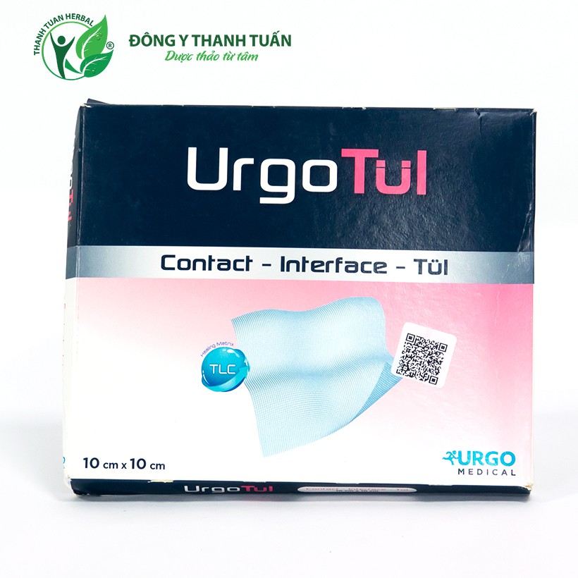 Gạc Mỡ Chống Dính Urgotul 10cmx10cm - Hộp 10 Miếng