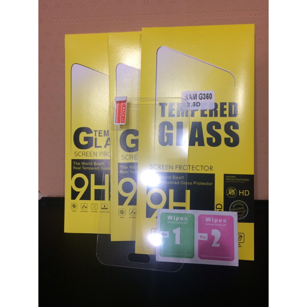 Bộ 3 Miếng Kính Cường Lực Samsung Galaxy G360