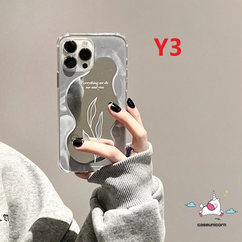 Ốp Điện Thoại Tpu Mềm Tráng Gương Họa Tiết Hoa Và Chữ Maycreate Cho iPhone XR X XS Max 7 8 Plus 11 13 12 Pro Max SE 2020