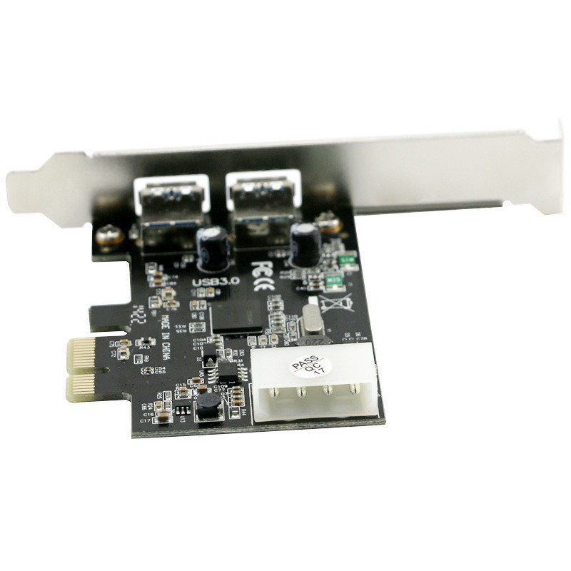 Card mạng PCI to Lan Express H61 - Card Mở Rộng PCI Express 2 Cổng USB 3.0 hàng chất lượng cao ARIGATO