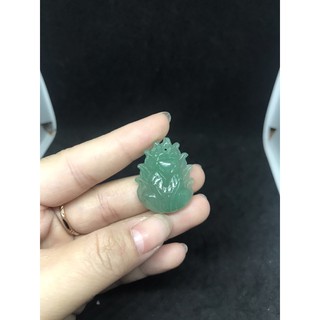 Mặt dây Hồ ly chúa Rose Mắt Hổ