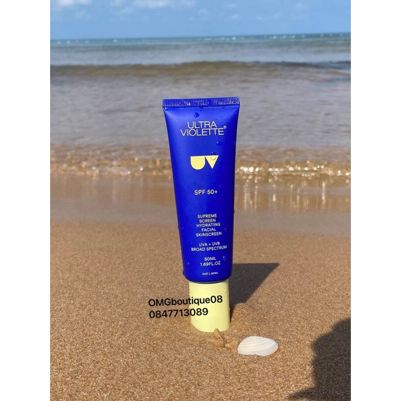 Kem chống nắng Ultra Violette Queen Screen Supreme Screen Clean Screen