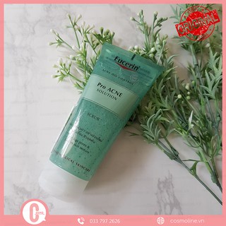 Tẩy Tế Bào Chết Cho Da Dầu Mụn EUCERIN 100ml [CHÍNH HÃNG] (EUCERIN ProAcne Solution Scrub Kids 100ml)