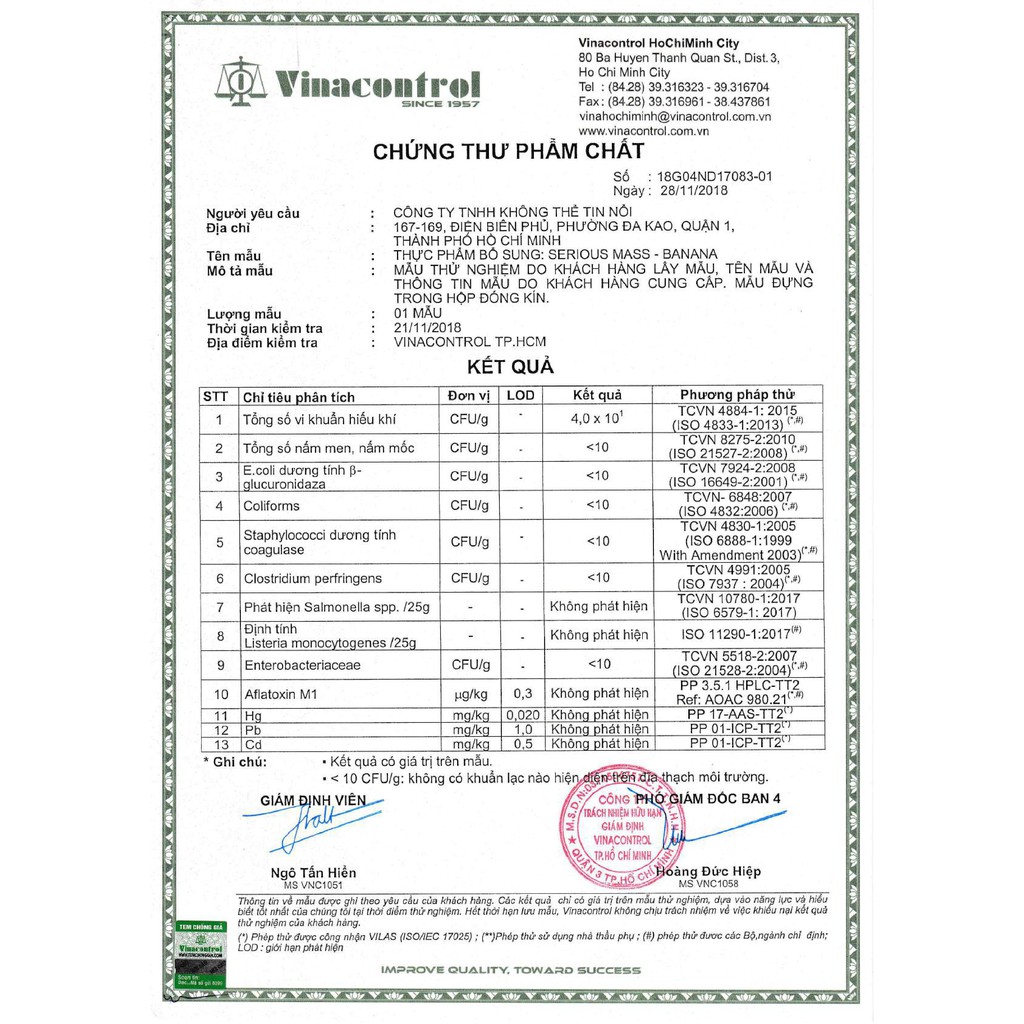 Sữa Tăng Cân Serious Mass ON Túi 12Lbs – 5.44Kg cận date T12/2023