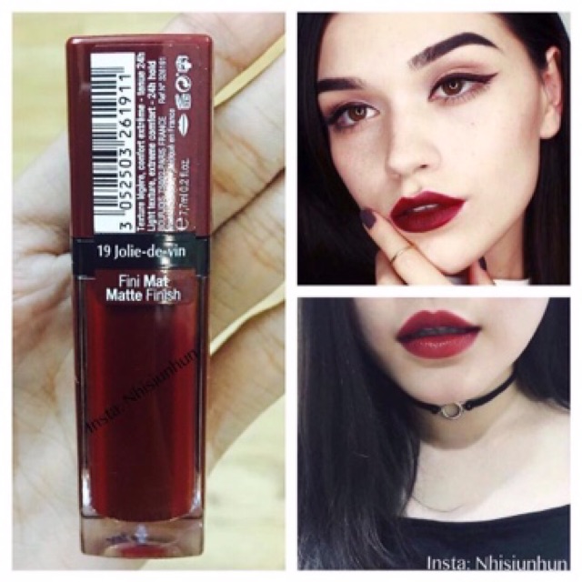 Son BJ màu 19 - Đỏ mận