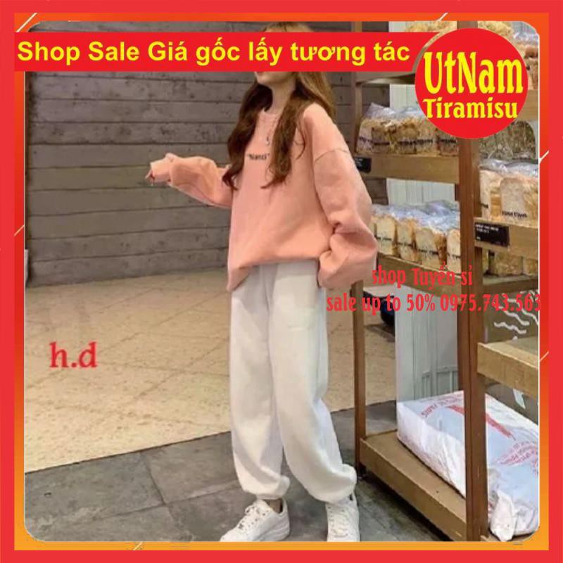 Set đồ nữ sét trang phục bộ nữ áo Sweater Nanci + quầnbom