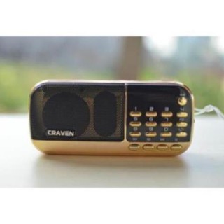 Loa nghe nhạc usb thẻ nhớ fm cr-836s - máy nghe pháp đa năng craven 836s - siêu bền