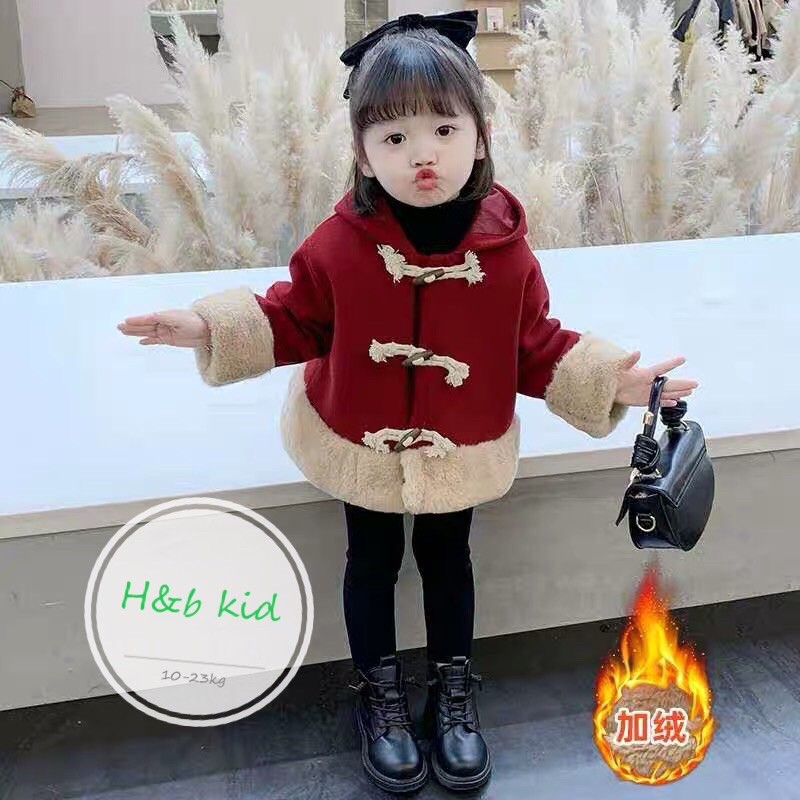 Áo dạ phối lông