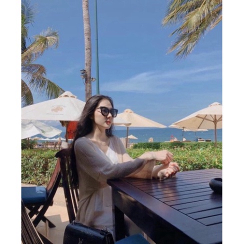 Áo Khoác Cardigan Len Mỏng Cho Nữ Phong Cách Ulzzang Đi Đà Lạt Dạo Biển Du Lịch Labibi K4T2