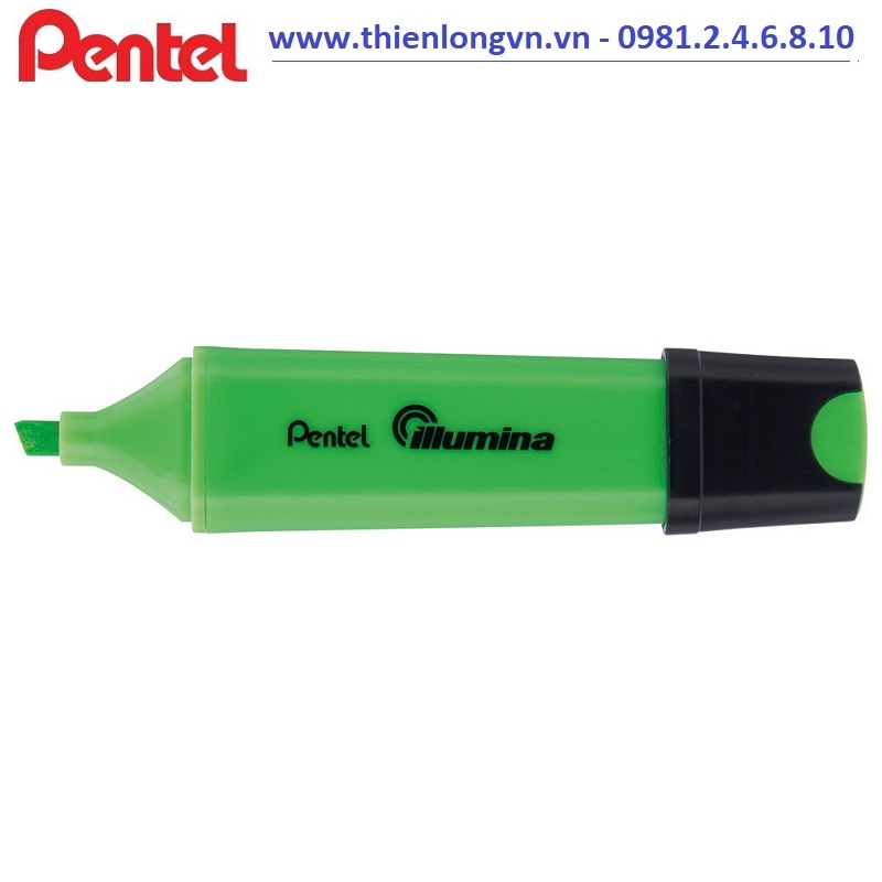 Bút nhớ dòng Pentel Illumina Xanh SL60K