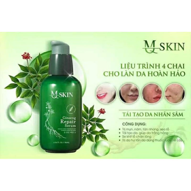 Serum tái tạo da nhân sâm MQ Skin - Tái tạo MQSkin chính hãng