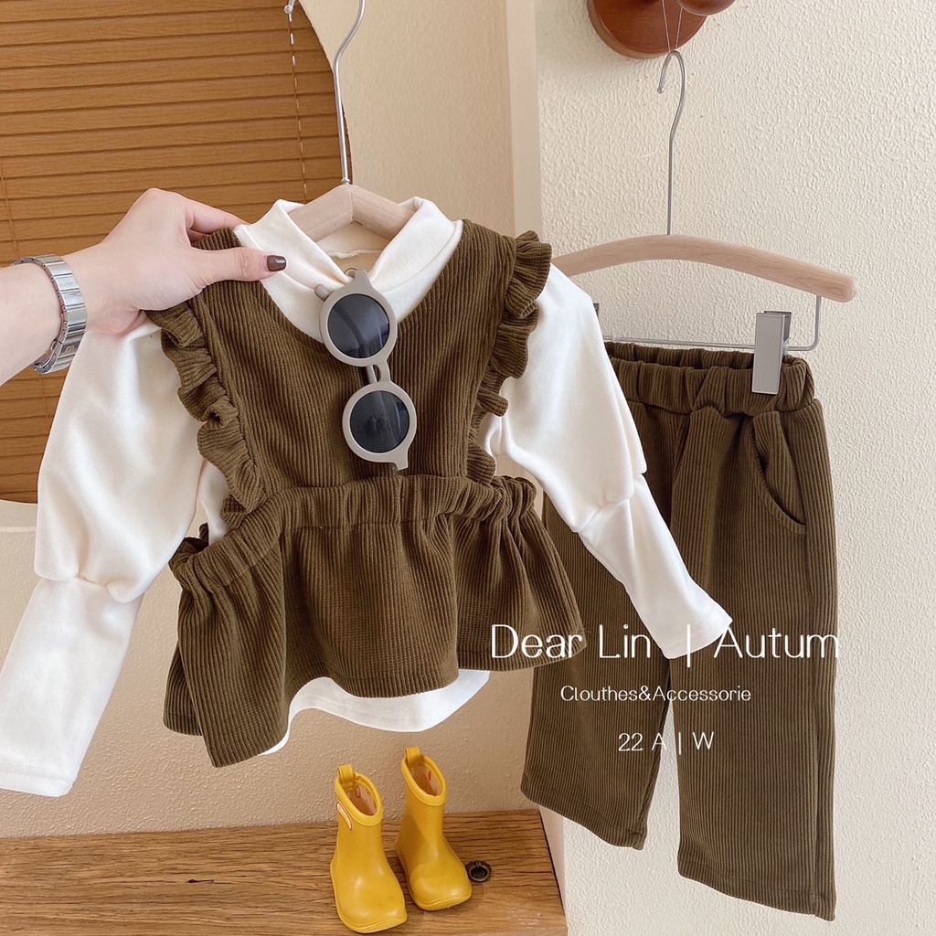 Set Đồ trang điểm phong thái ChaNe'l phong thái korea Cho Bé Gái