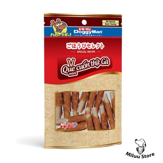 Que cuốn thịt gà 10 cây DOGGY MAN (100g) [THỨC ĂN CHO CHÓ] (82059-tp)