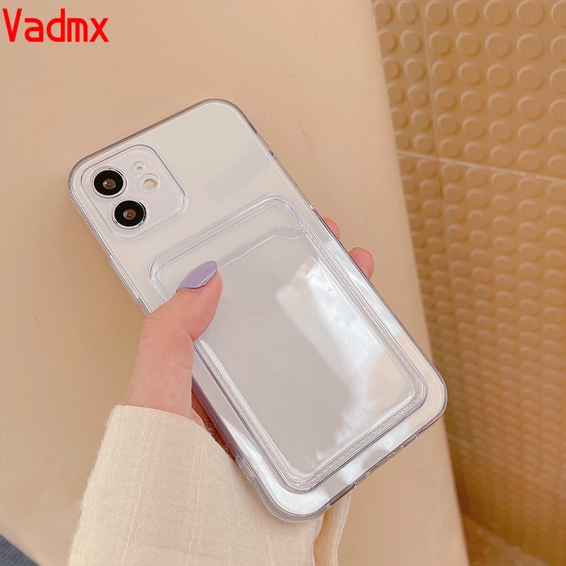 Ốp Điện Thoại Mềm Dạng Ví Đựng Thẻ Cho Samsung Galaxy M62 F62 Note 10 Lite M51 A60 M4