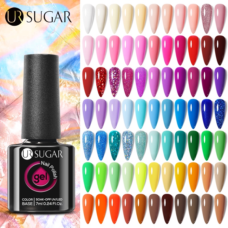 Sơn Móng Tay Ur Sugar Gel Uv 7Ml Nhiều Màu Tự Chọn