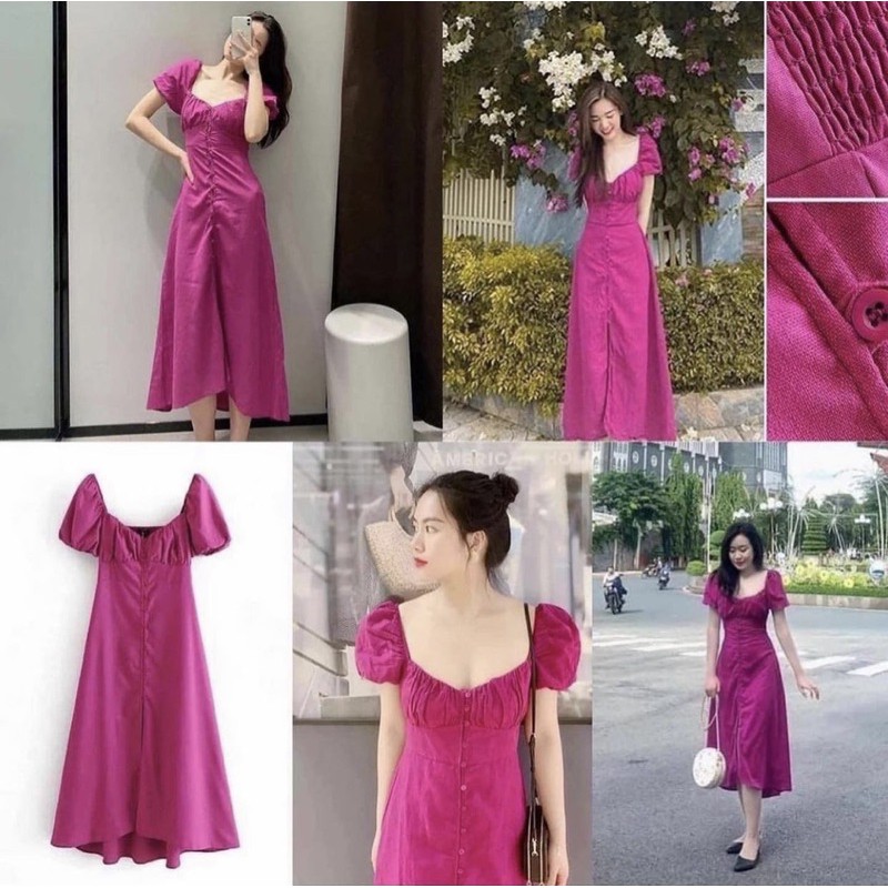 [Mã FAGREEN245 giảm 10% tối đa 30K đơn 99K] Váy xuất Za.ra chuẩn tag (kèm ảnh thật)