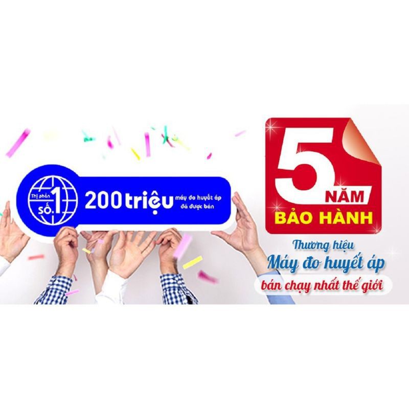 Máy đo huyết áp bắp tay Omron HEM - 8712 BH 5 năm chính hãng