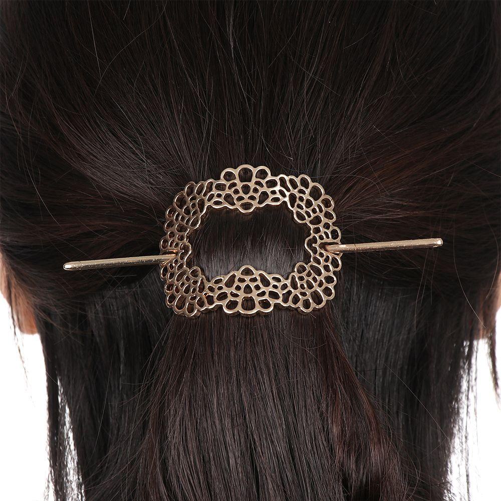 PATH Trâm Cài Tóc Bằng Kim Loại Phong Cách Viking Thời Trang