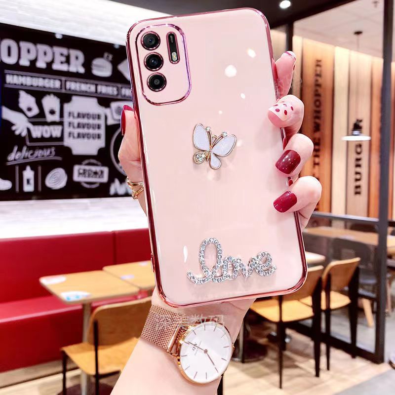 Ốp Điện Thoại Mềm Mạ Điện Cho OPPO A74 5G A95 5G A94 5G A94 4G A93 5G A3 A53 2020 A32 A91 A92S A33 2020 F15 F19 Pro