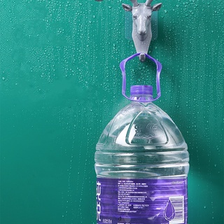 Unique three-dimensional deer head wall hanger