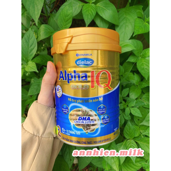 Sữa Dielac Alpha Gold IQ 2 - lon 400g/900g