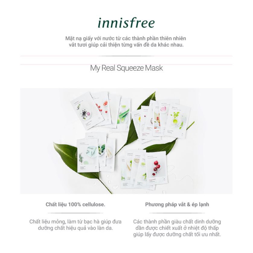 Bộ sản phẩm Siêu mặt nạ chăm sóc lỗ chân lông dạng lột innisfree Super Volcanic Peel Off Mask 2X Set