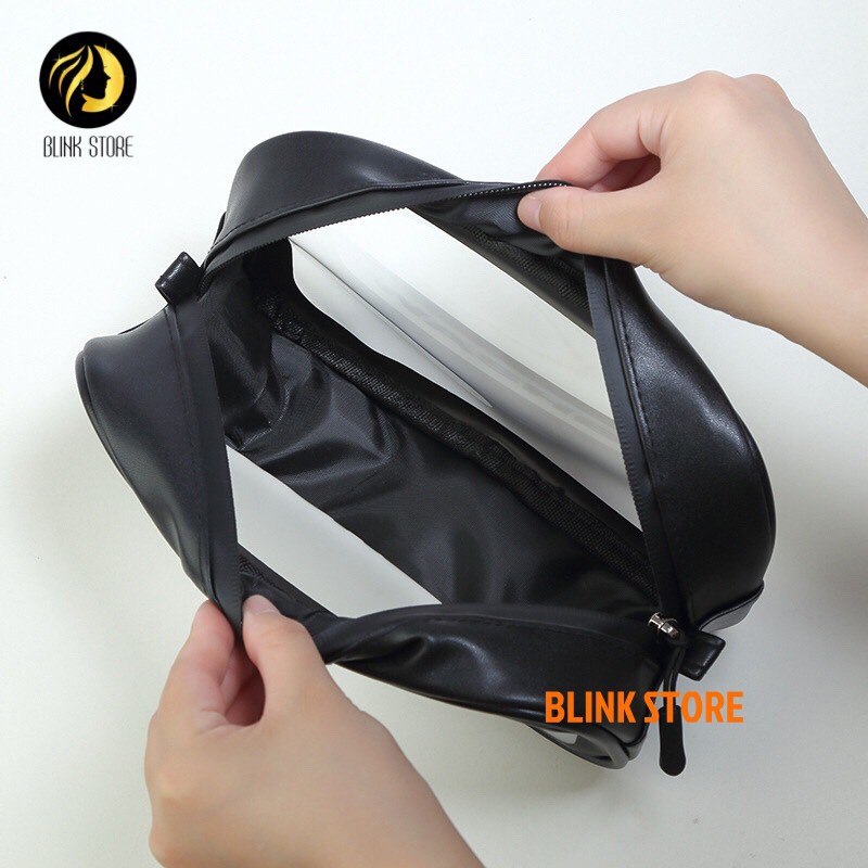 Túi đựng mỹ phẩm, vật dụng cá nhân du lịch WASHBAG chất liệu PU dẻo cao cấp