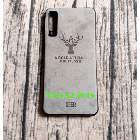 SAMSUNG A7 2018_Ốp Lưng Giả Da Con Hươu DEER - Nhựa Dẻo TPU galaxy a7 2018/a750 | BigBuy360 - bigbuy360.vn