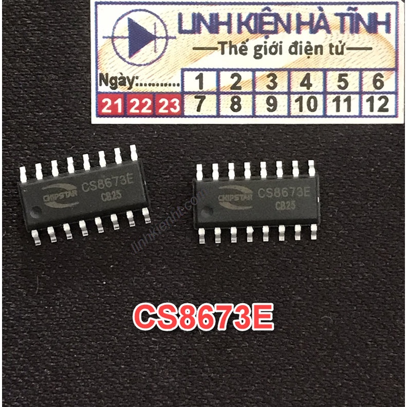 Túi 2 con IC công suất CS8673 CS8673E ESOP-16 thay thế TPA3116d2 chíp nhỏ