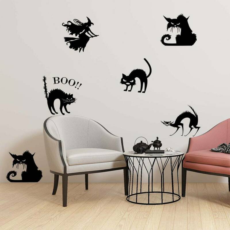 Sticker Dán Cửa Sổ Trang Trí Halloween