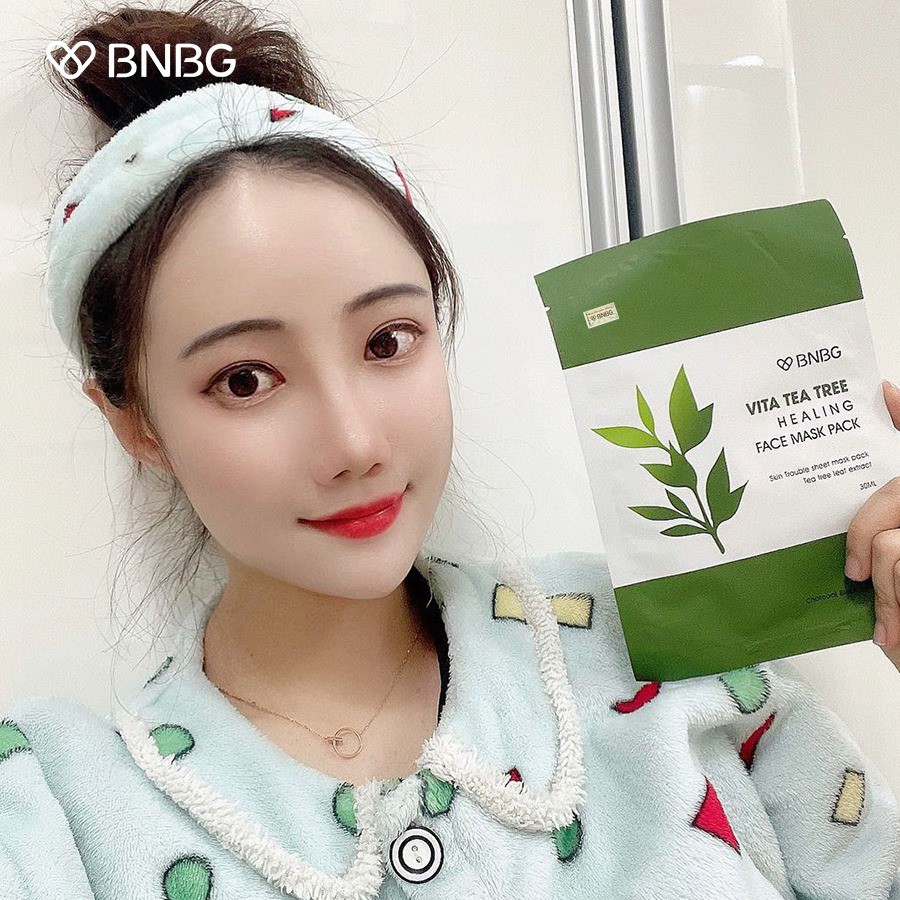 Mặt Nạ Chiết Xuất Tràm Trà BNBG Vita Tea Tree Healing Face Mask Pack (30ml)