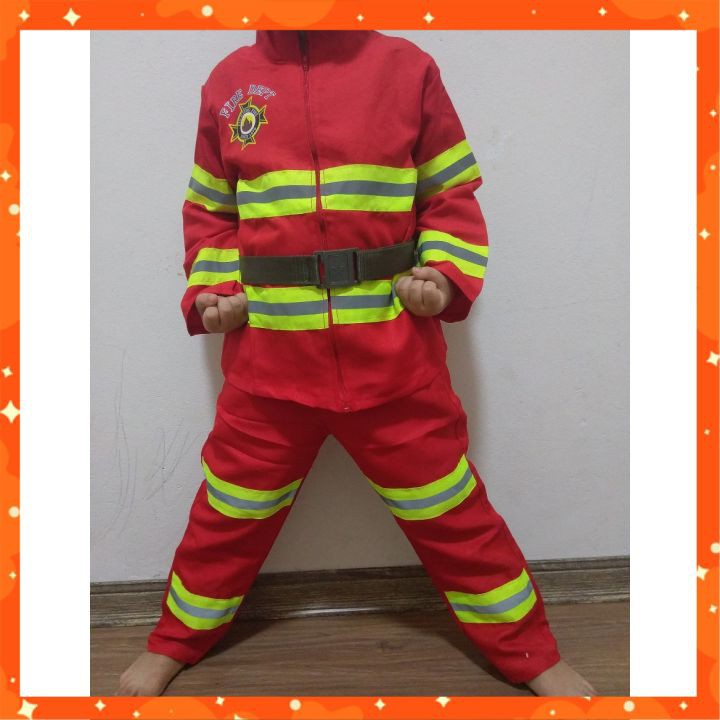 Đồ chơi nhập vai lính cứu hỏa chuyên nghiệp cho trẻ nhỏ