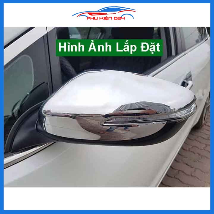 Ốp gương Cerato, K3 2016-2017-2018 mạ crom bảo vệ chống trầy trang trí làm đẹp xe