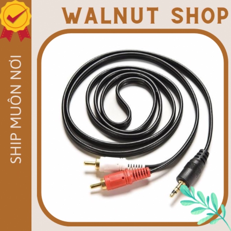 DÂY AV KẾT NỐI RA LOA TỪ THIẾT BỊ ĐIỆN TỬ || dây kết nối điện thoại/máy tính ra loa