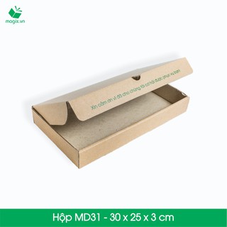 MAGIX HN [30x25x3] 20 Thùng hộp carton - Mã MD31 - Kích thước 30 x 25 x 3 cm