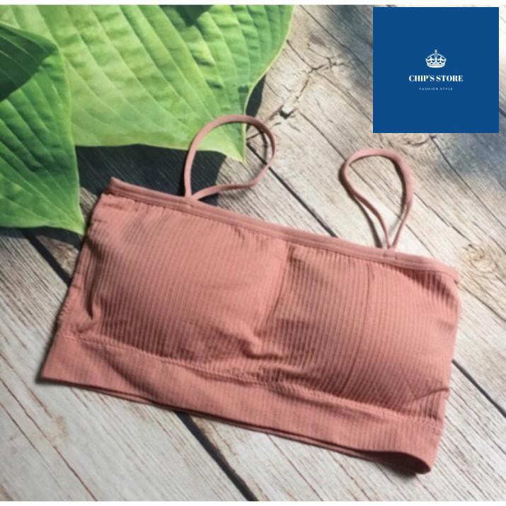 ÁO BRA THUN TĂM, QUÂY GÂN CÓ DÂY DỄ THƯƠNG A09 | BigBuy360 - bigbuy360.vn