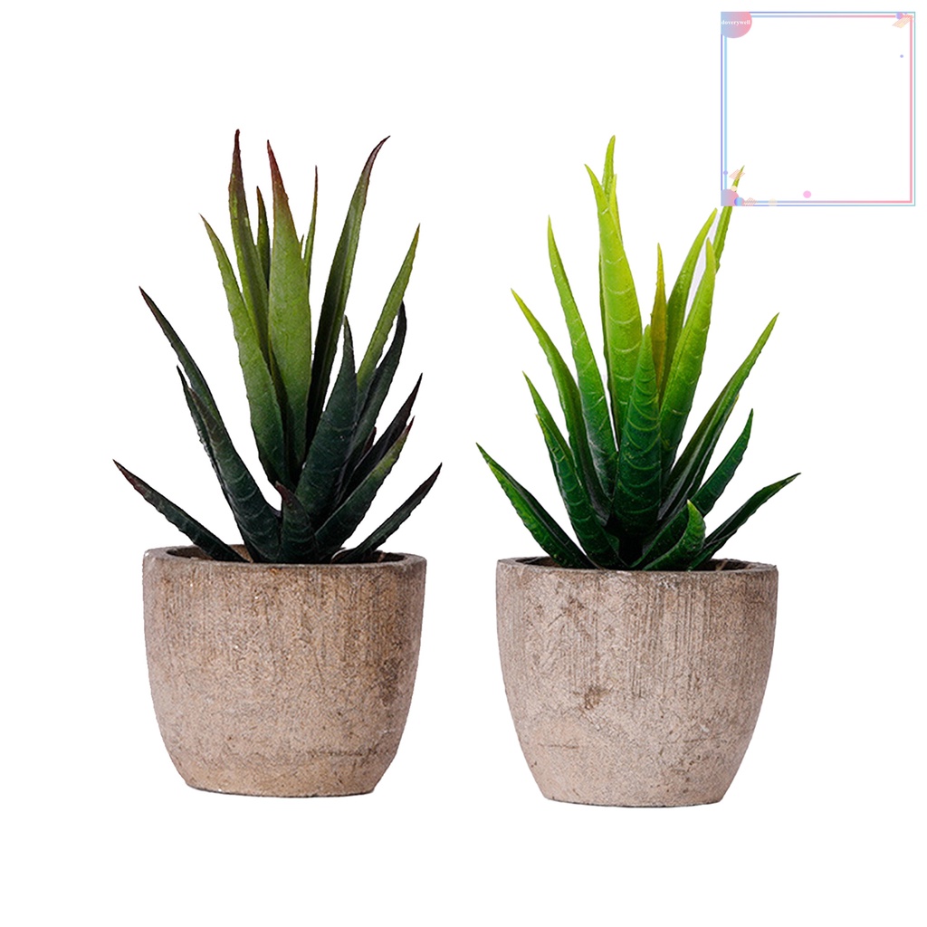 Chậu Cây Bonsai Mini Nhân Tạo Sống Động Dùng Trang Trí Phòng Khách