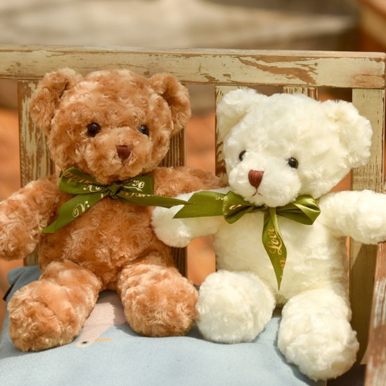 [XẢ HÀNG] Gấu bông Teddy Bear cho bé – Thú bông nhập khẩu cao cấp – Chiều cao 35cm
