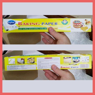 [Giảm giá sốc] Giấy nến cuộn 30cm x 5m / nướng bánh không thấm mỡ