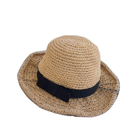 Nón Cói Rộng Vành Phối Ren Phong Cách Hàn Quốc Mẫu Mới Dành Cho Nữ Đi Biển