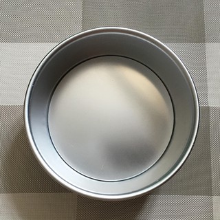 HCM - Khuôn nhôm nguyên khối tròn đế rời làm bánh gato, bông lan M9 21cm