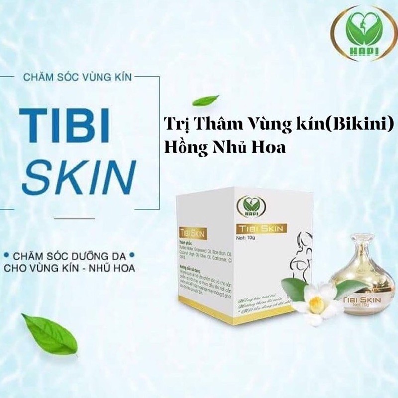 TIBI SKIN Kem Làm Hồng Nhũ Hoa, Hồng Môi, Vùng Kín Hiệu Quả Đảm Bảo An Toàn