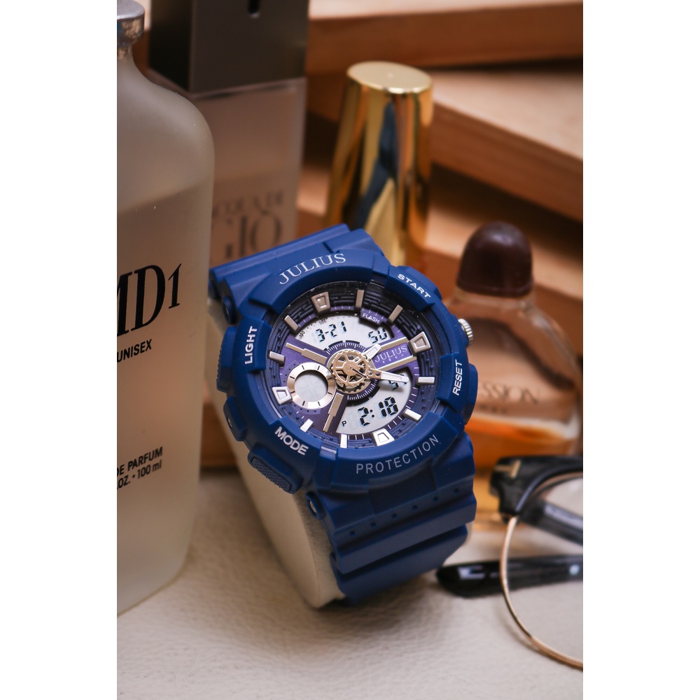 Đồng Hồ JA-1299C Julius Hàn Quốc (Xanh)